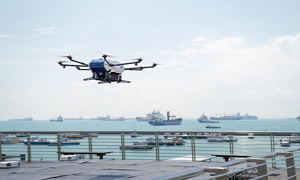 WSS and Airbus Start Shore-To-Ship Drone Delivery Trials